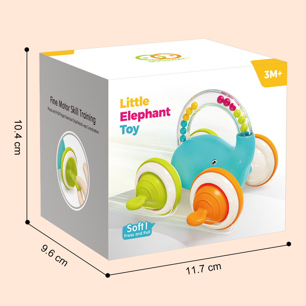 Rolling Elephant Baby Toy - Image 6