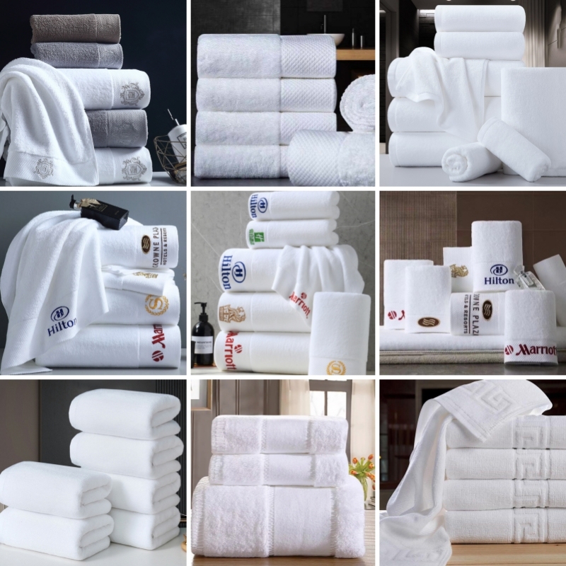 Pure Cotton Hotel Quality Bath Towel Set - Image 2