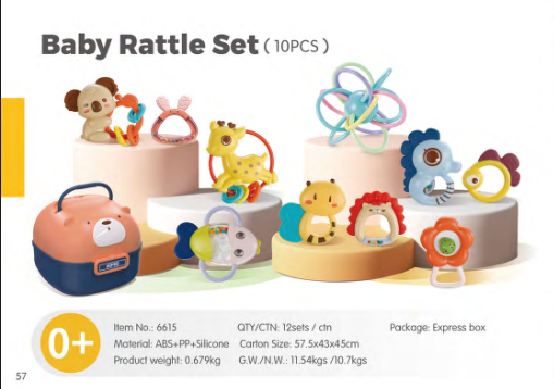 Baby Shakers Rattles Toys Set