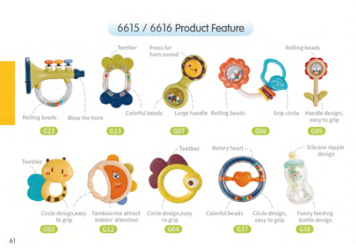 Baby Shakers Rattle Toy Set - Image 5