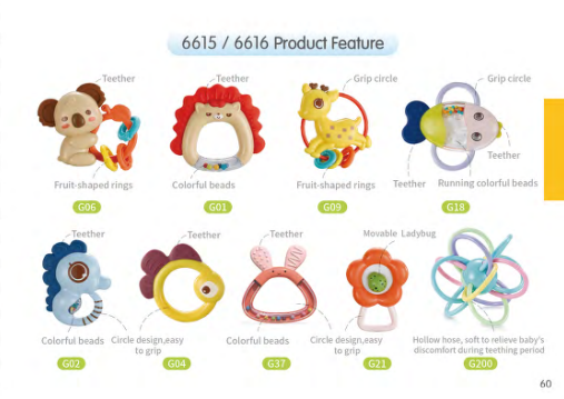 Baby Shakers Rattle Toy Set - Image 6