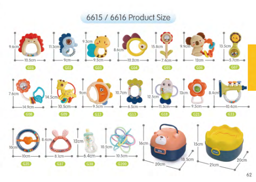 Baby Shakers Rattle Toy Set - Image 8