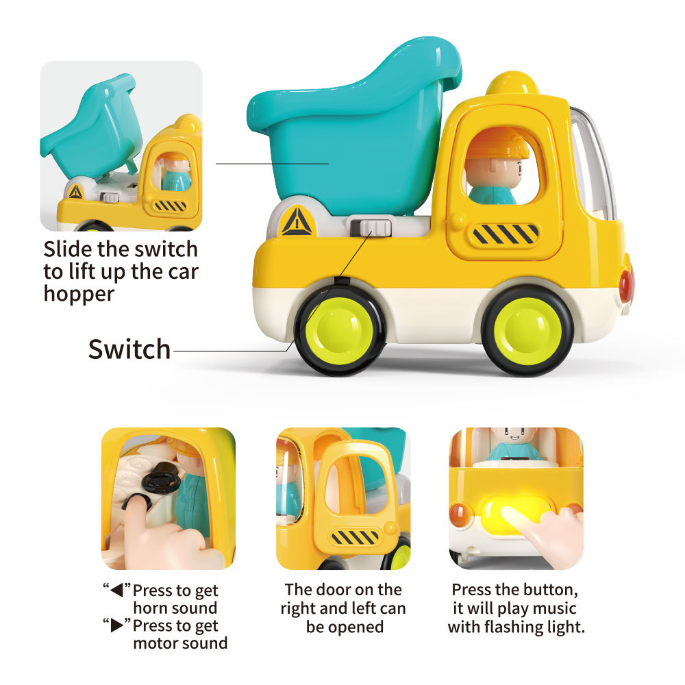 Baby Dump Truck Toy For Kids - Image 7